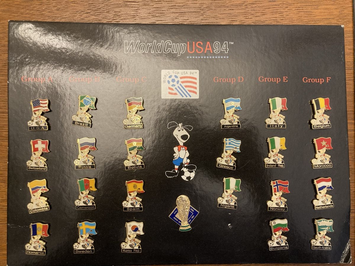 Fifa Plaketten & Abzeichen: PIN Set WorldCup USA 94™ – Gebraucht aus Glarus von sch_dl5f