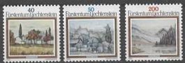 Liechtenstein 1983 Gemälde von Anton Ender Nr. 763-66**