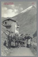 Ca. 1910, ADELBODEN, HOTEL SCHWARENBACH, BELEBT! UNGELAUFEN