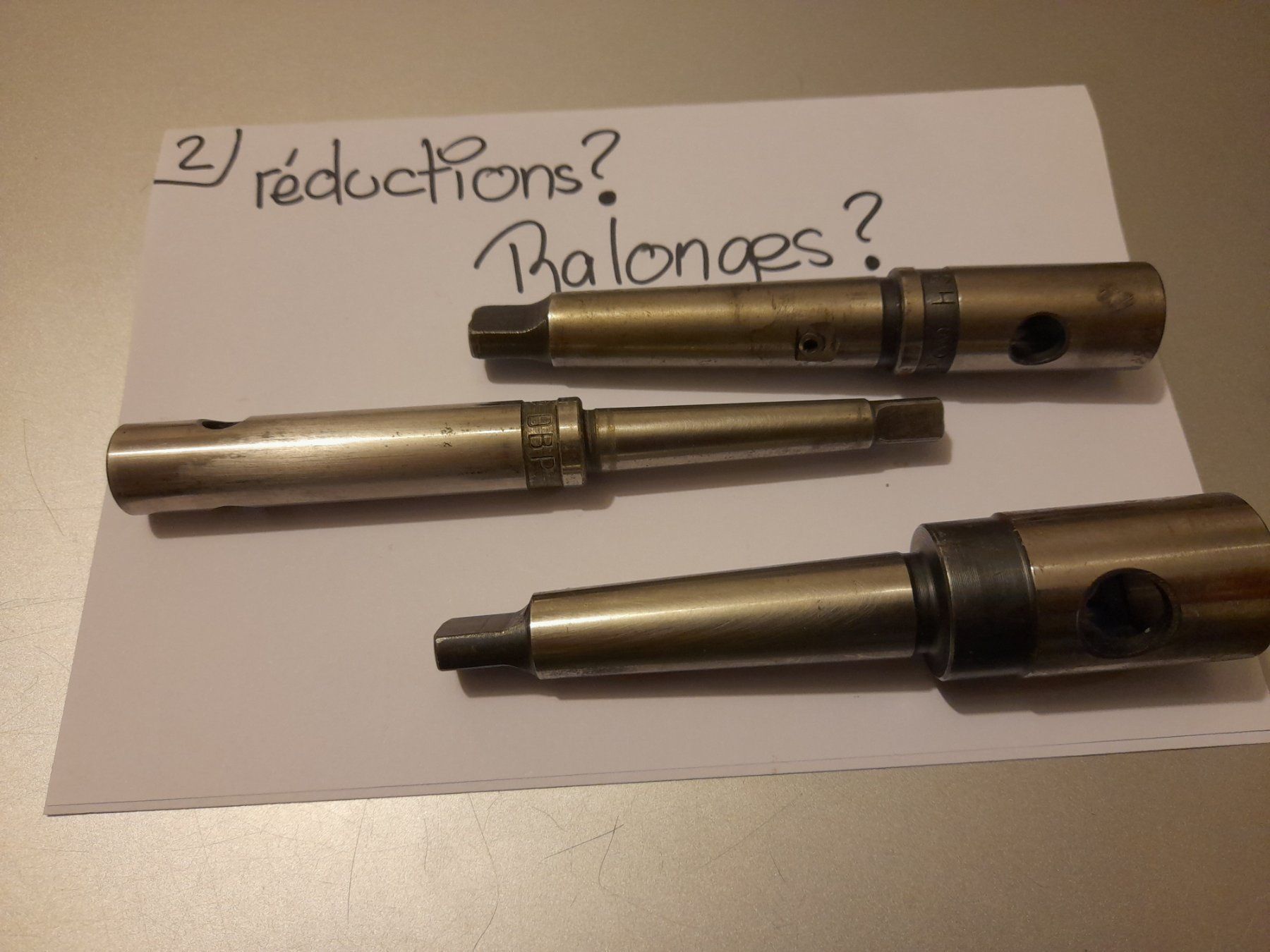 Altro per industria metallurgica: Réductions?Ralonges? – Usato da Miecourt venduto da Marly1 1