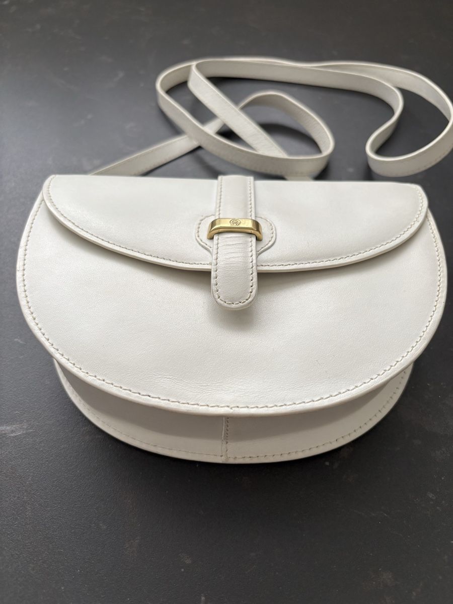 Aigner Borse da donna: AIGNER  weisse Leder Tasche – Usato da Buonas venduto da eluthi48 9