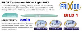 Pilot Leuchtstift Marker *** Frixion LIGHT SOFT *** GRÜN