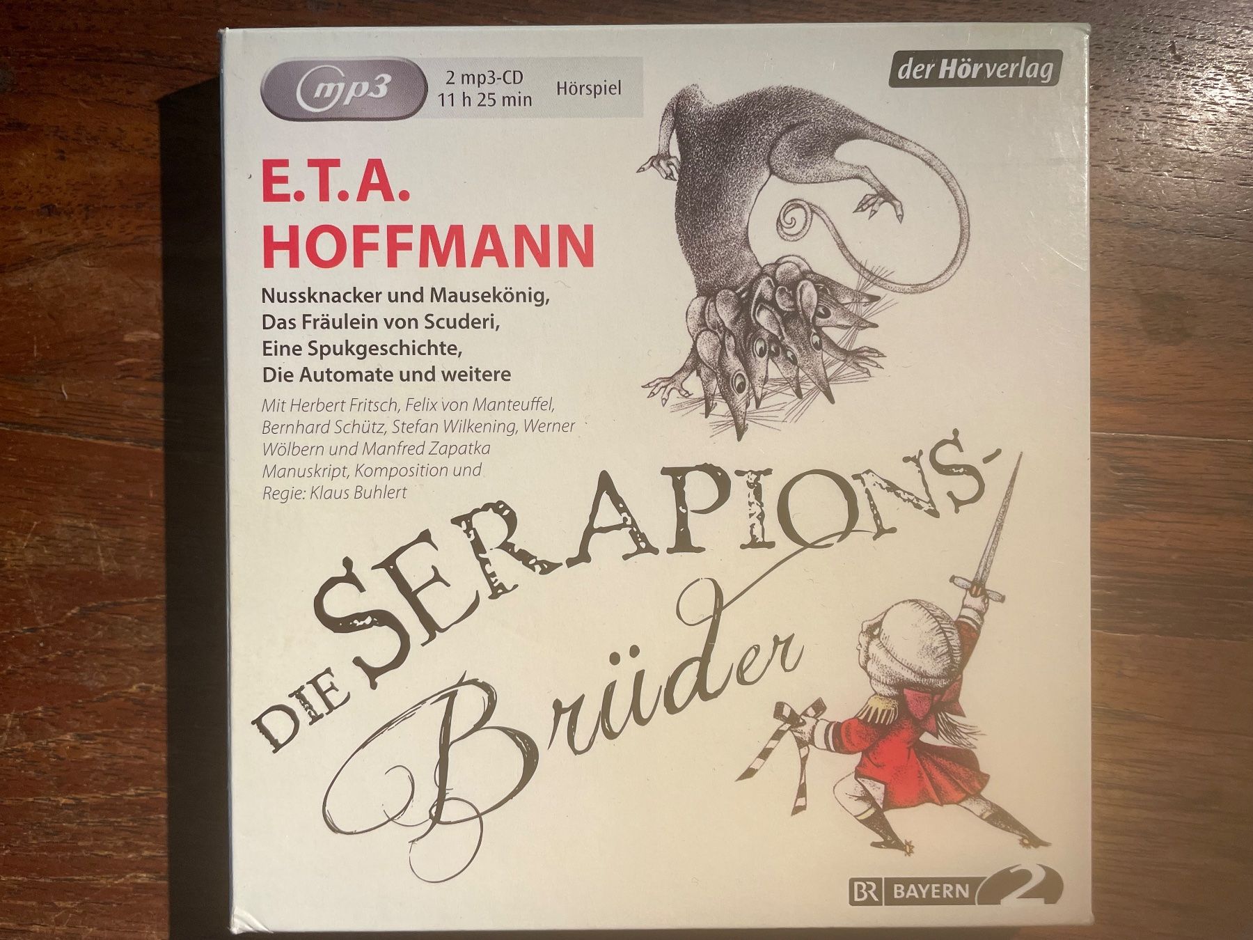 Hörbücher: E.T.A. Hoffmann CD Hörbücher: – Gebraucht aus Bern von Marcuse2004 7