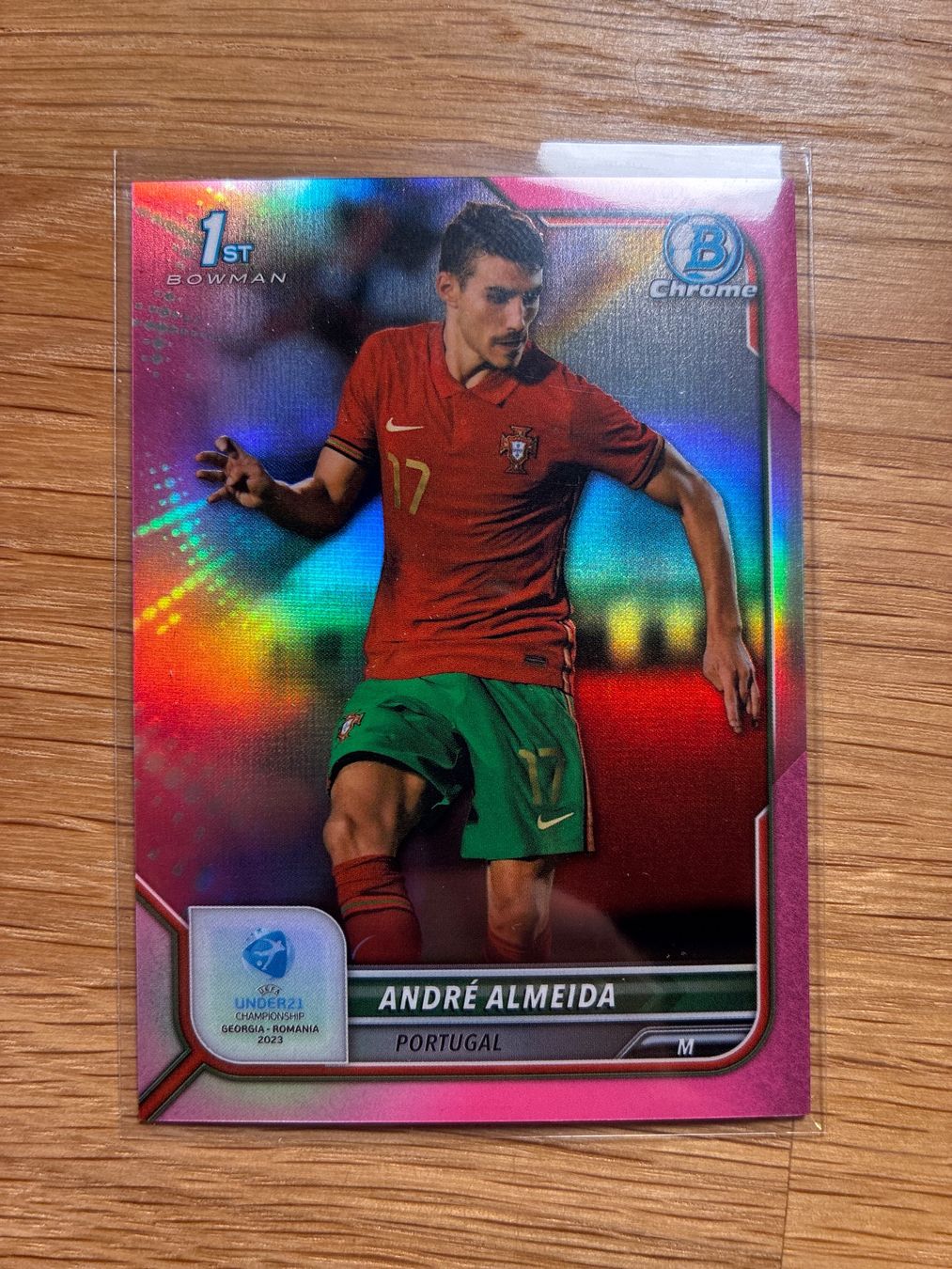 Topps Carte collezionabili: Topps Bowman Chrome Andre Almeida Portugal /150 – Usato da Wangenried venduto da Garagara