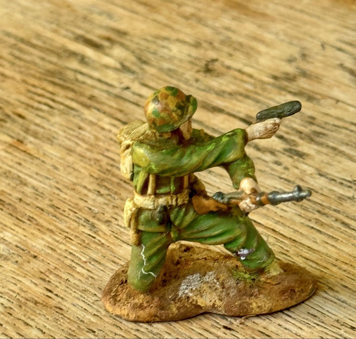 Figuren: 4 bemalte Soldaten - Marines? – Gebraucht aus Wettswil von osoma99 9