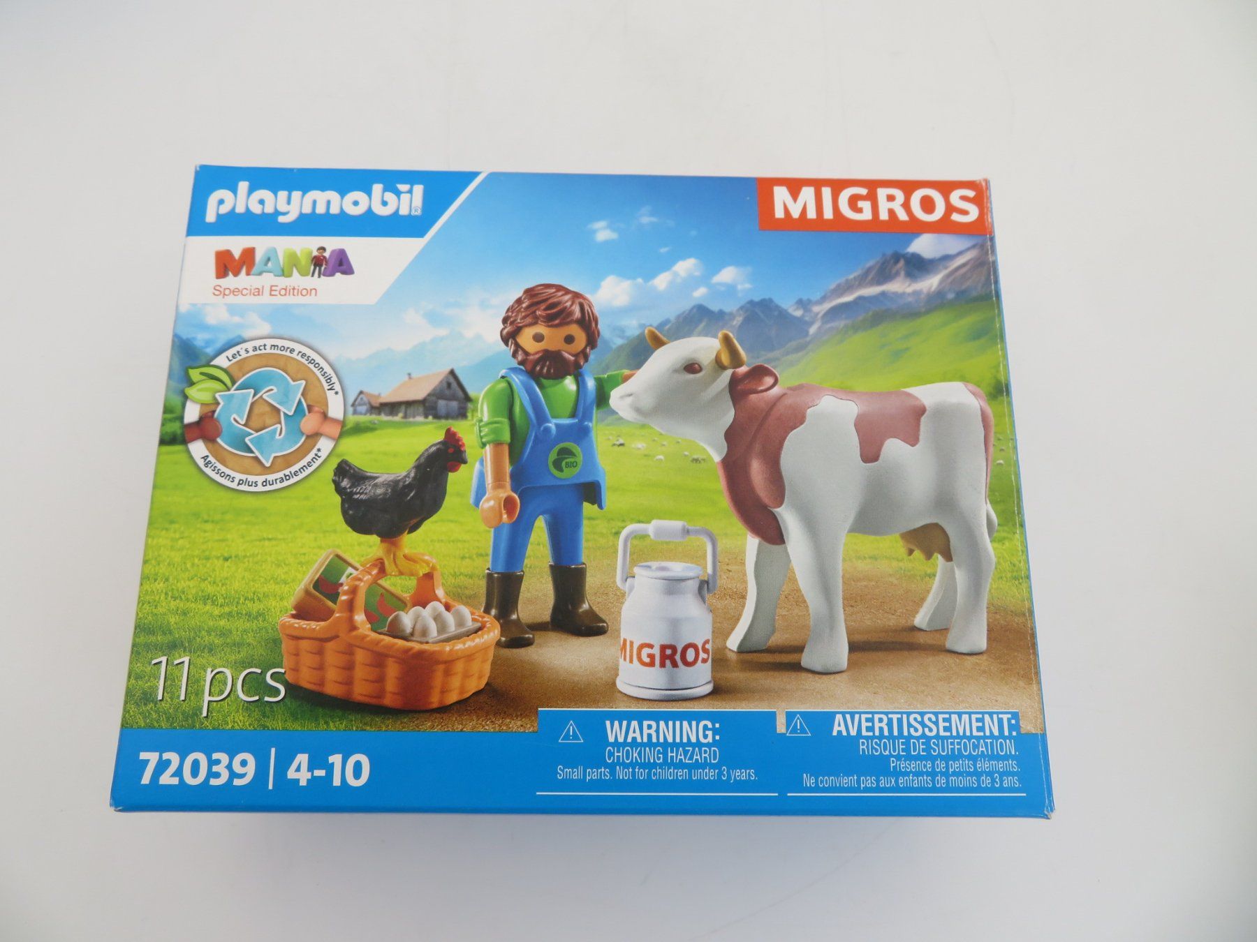 Playmobil Giocattoli: Migros Playmobilset Sammlung – Usato da Reinach BL venduto da WBZ-Flohmarkt 8