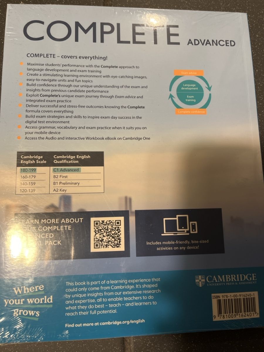 Libri: Cambridge Complete Advanced C1 Lehrbuch neu – Nuovo e nell'imballaggio originale da Belp venduto da ali_dt77 1