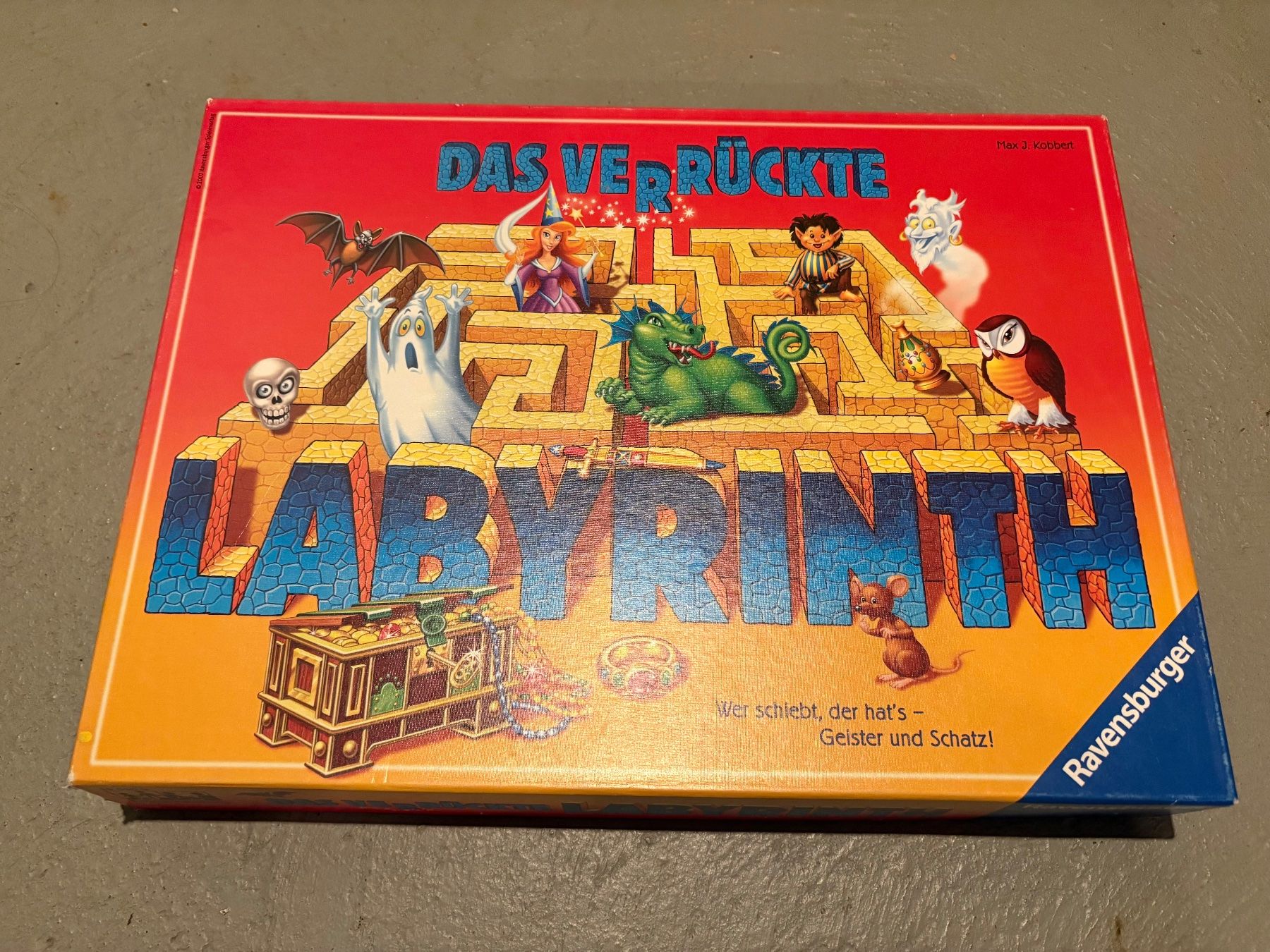 Ravensburger Giochi: Ravensburger Labyrinth - Das verrückte Labyrinth, komplett – Usato da Belp venduto da mikemaru