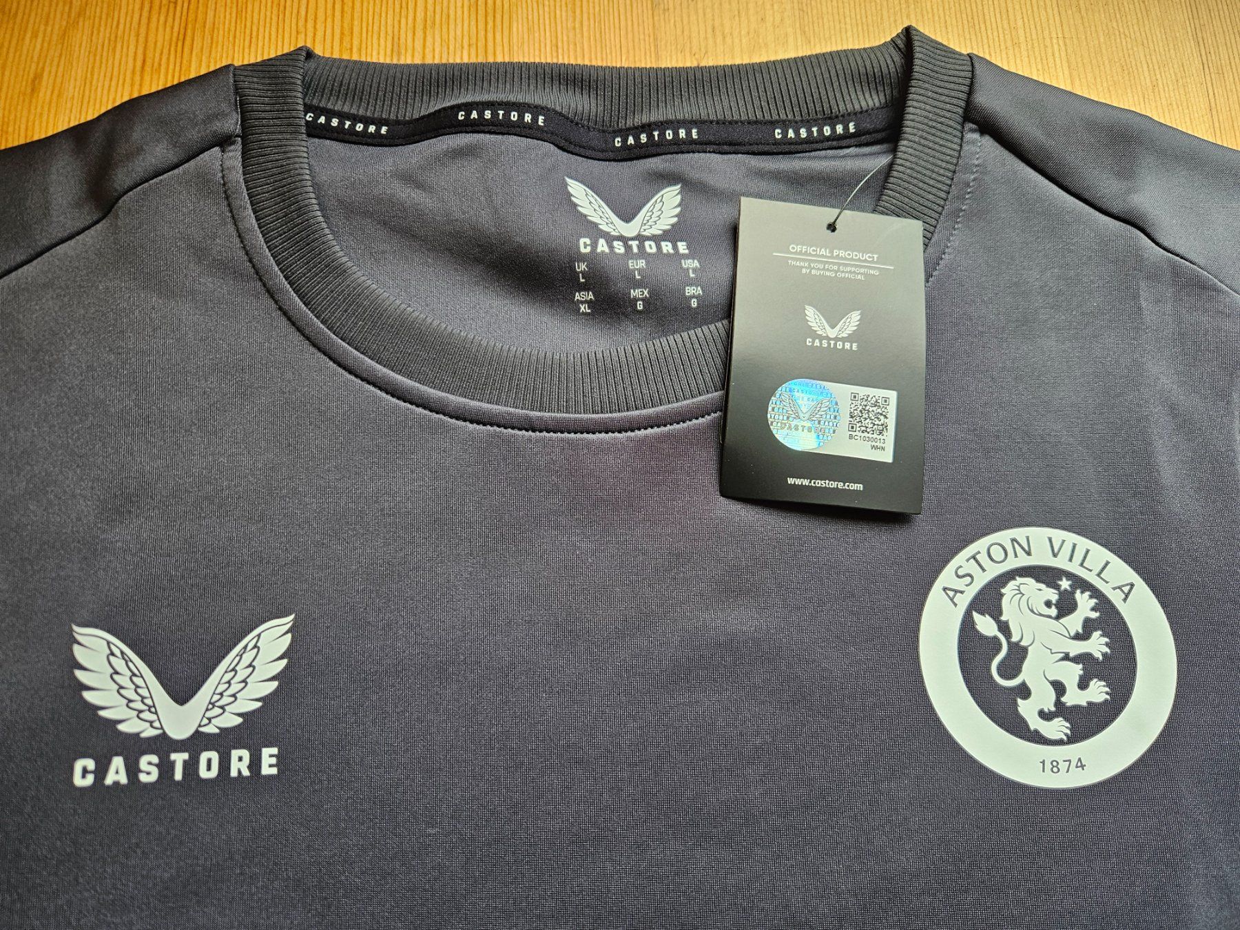 Canottiere & Pantaloni: Aston Villa Pullover Castore Gr. L NEU Birmingham England – Nuovo (secondo la descrizione) da Hägglingen venduto da United-Village-Trade 1