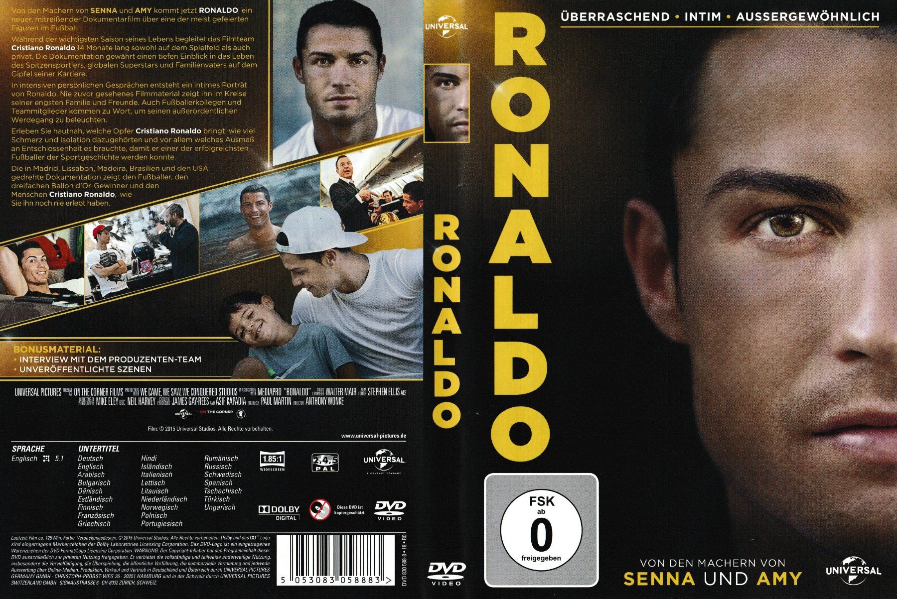 Tutti i DVDs: DVD - Ronaldo – Usato da Langnau am Albis venduto da MediaRescuerKeLoX