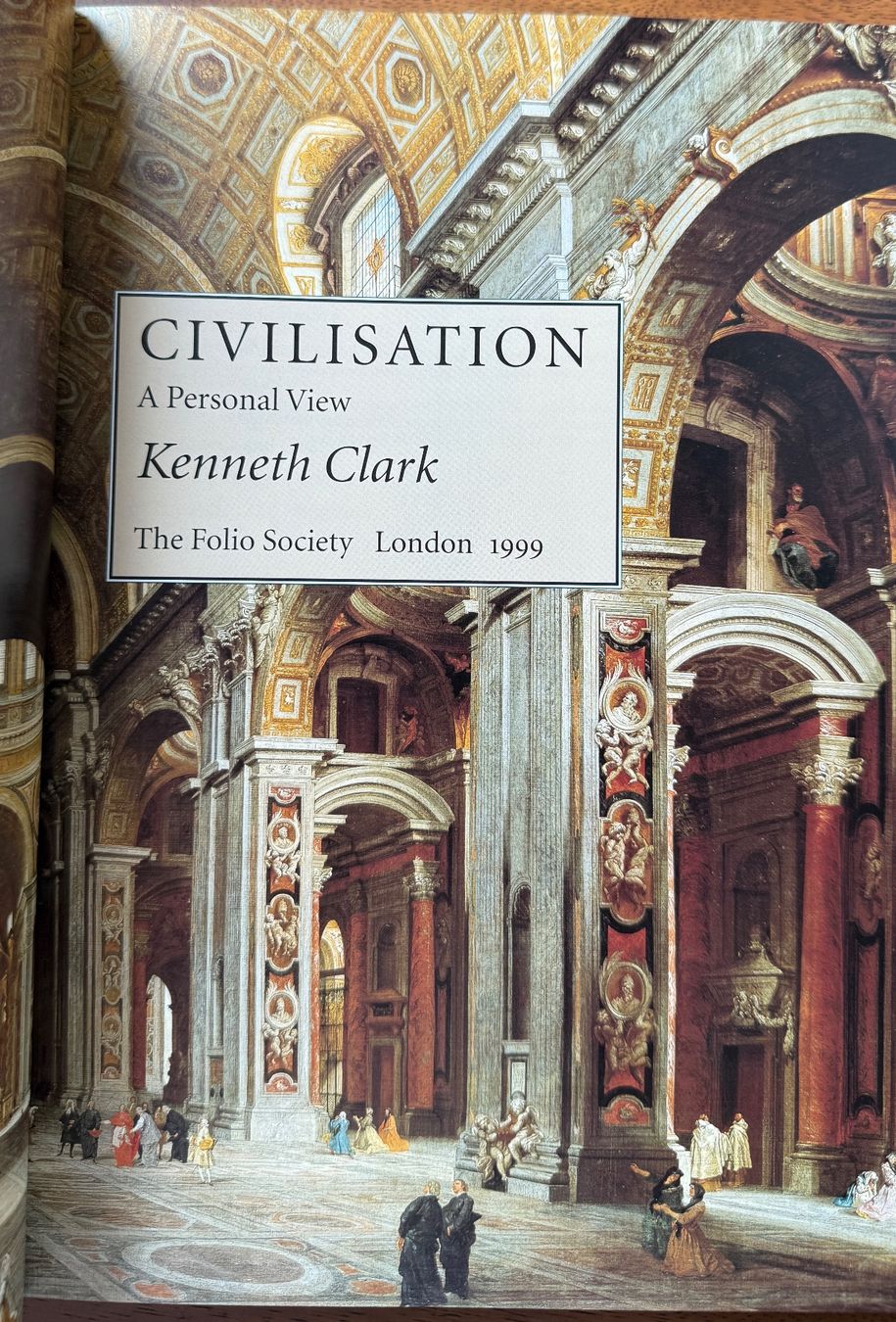 Libri: Civilisation. A personal View. Kenneth Clark . – Usato da Baden venduto da Alerik 2
