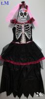 Costume squelette / Skelett t. M