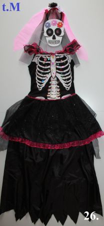 Costume squelette / Skelett t. M