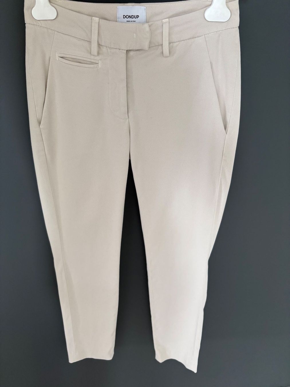 Dondup Pantaloni: Dondup Hose beige, Gr. 25 – Usato da Kilchberg venduto da boudoir076