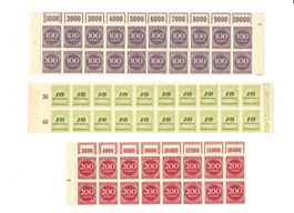 blocs de timbres Deutsches Reich
