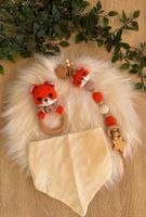 Handgemachtes Fuchs-Set für Kleinkinder