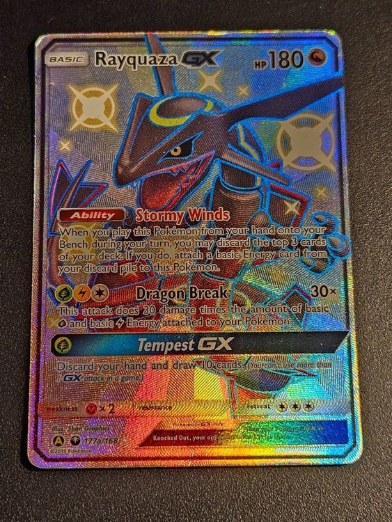 Pokemon Rayquaza Gx Ces A Shiny Sm Us Kaufen Auf Ricardo