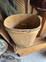 Alte Holz Bütte, Vintage Pflanzentopf, rustikal, Deko!