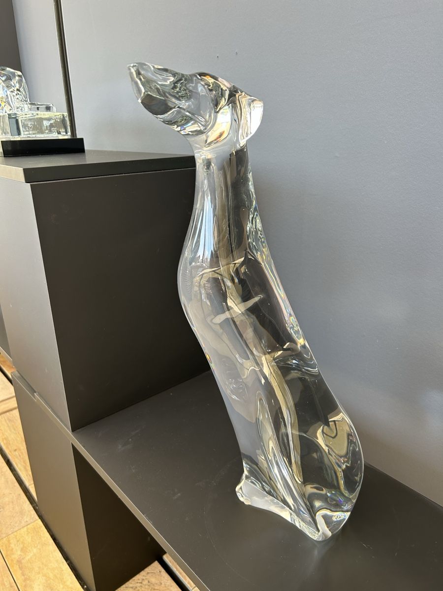 Lalique Statuette: Lévrier en cristal Baccarat – Nuovo (secondo la descrizione) da Châtillon FR venduto da xwillow 1