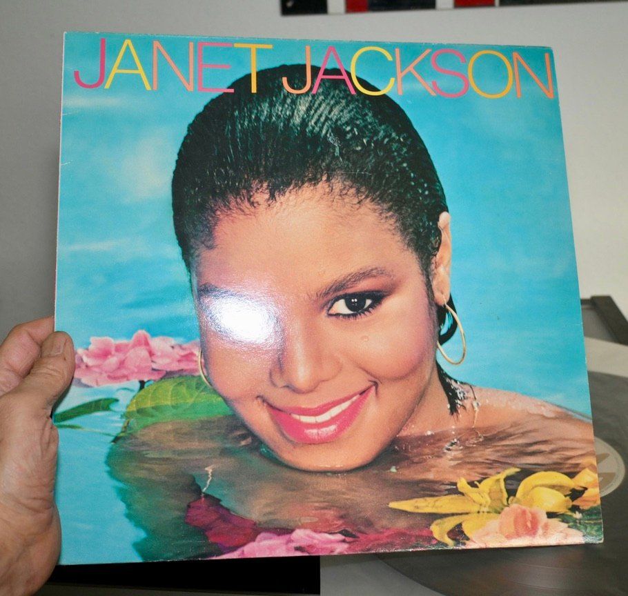 Dischi in vinile: Janet Jackson SAME LP Spain 1982 vg+/ex- gut – Usato da Pfaffhausen venduto da mono_rec 3