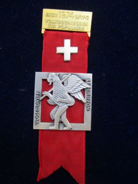 Medaglie: Schweizer Traditionen - Vogel Gryff 1974 - 3-fach – Nuovo (secondo la descrizione) da Luzern venduto da Horoskop1