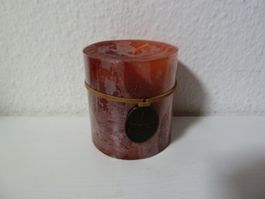 Kerze "Dream Candle", rot,  Grösse S, Deko für Herbst Winter