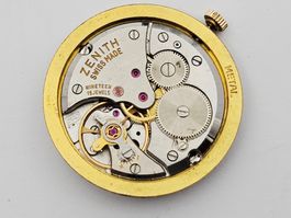 Zenith Kal. 2542 Handaufzug Uhrwerk mit Zifferblatt