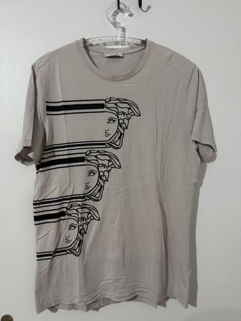 Versace Collection T-Shirt Herren Grösse fit M beige 