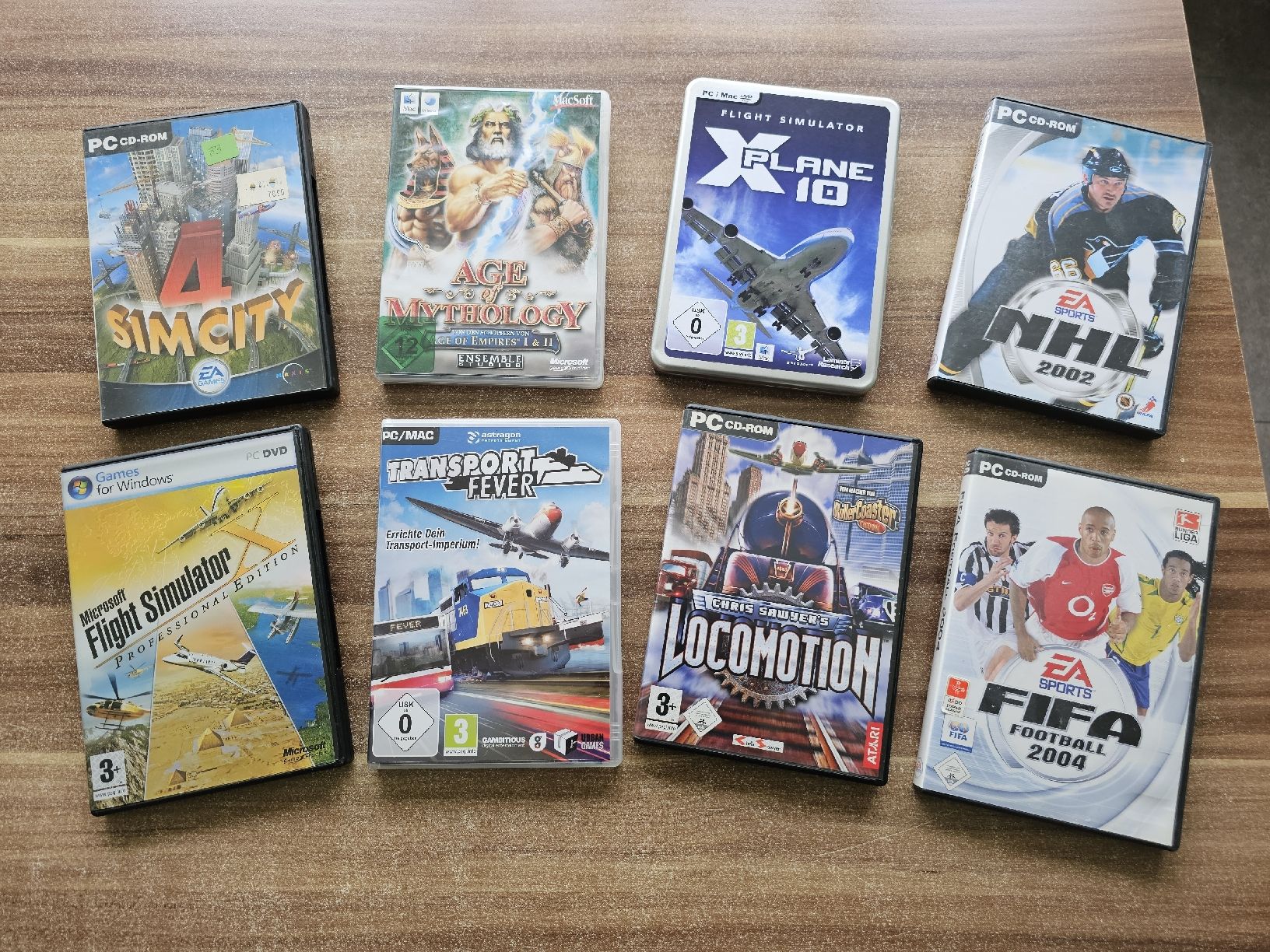 Spiele: PC Spiele Sammlung - SimCity, FIFA, Flight Simulator uvm. – Gebraucht aus Hünenberg von Bigelli0