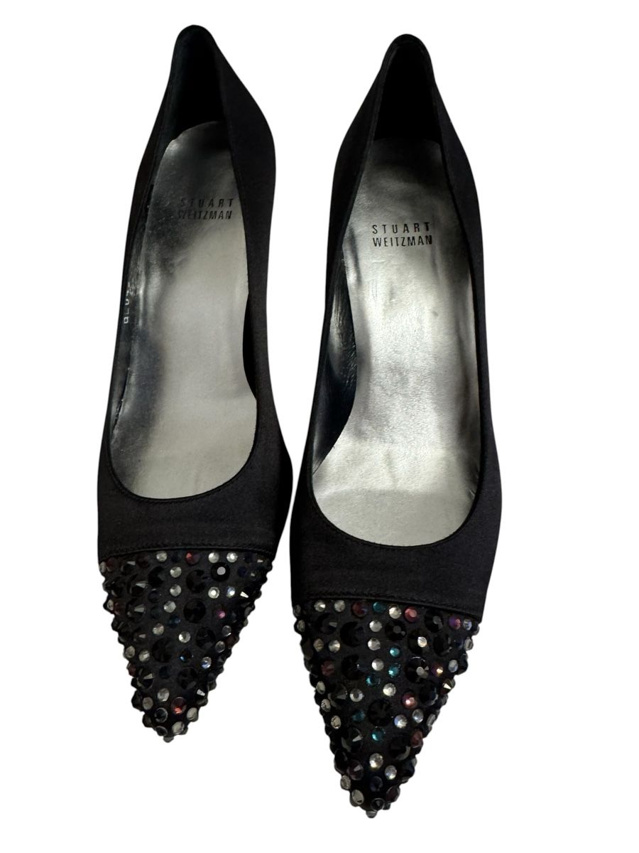 Stuart Weitzman Scarpe da donna: Elegante Stuart Weitzman Pumps mit Strass, Gr. 38 – Nuovo (secondo la descrizione) da Zürich venduto da Finesse54