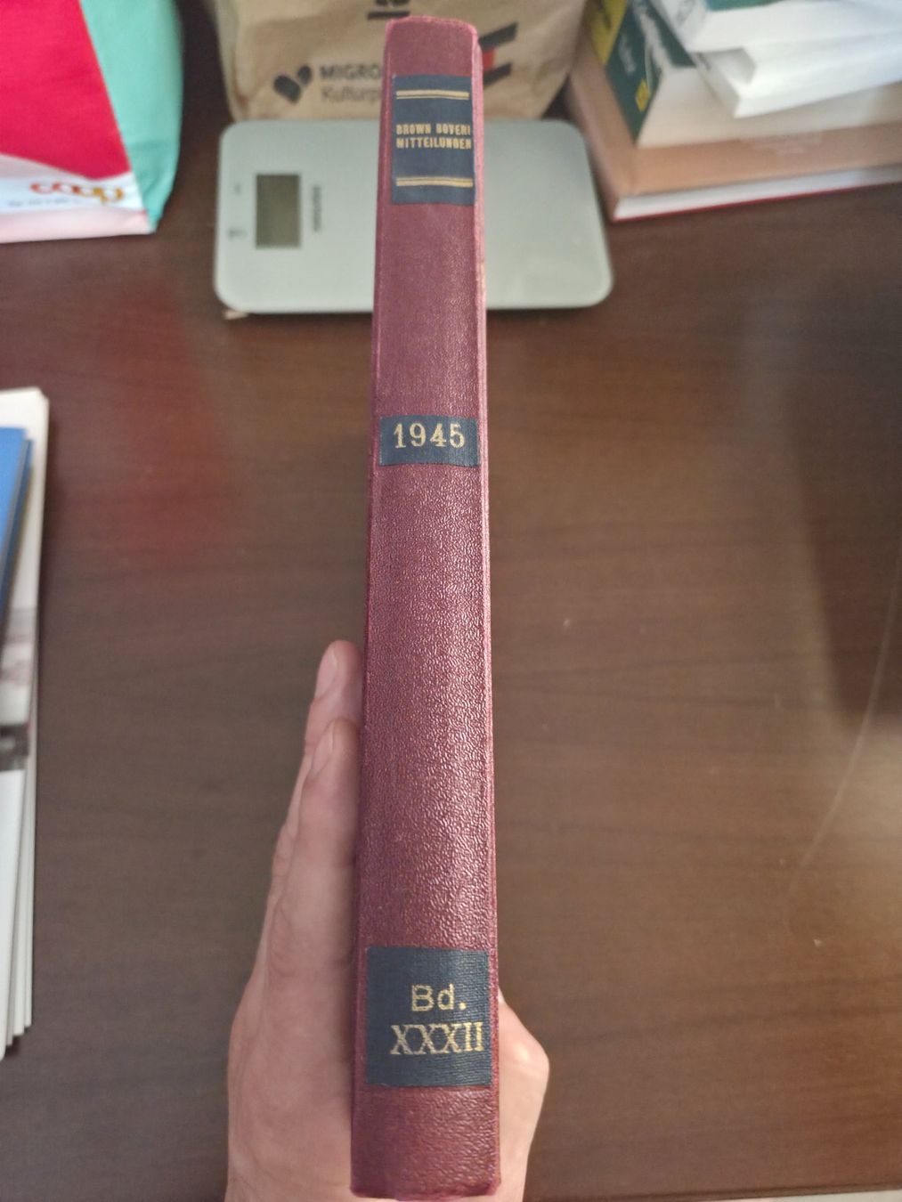 Livres: BBC Brown Boveri Mitteilungen 1945 Eisenbahn Technik – D'occasion à Aldesago par lusuardi 2