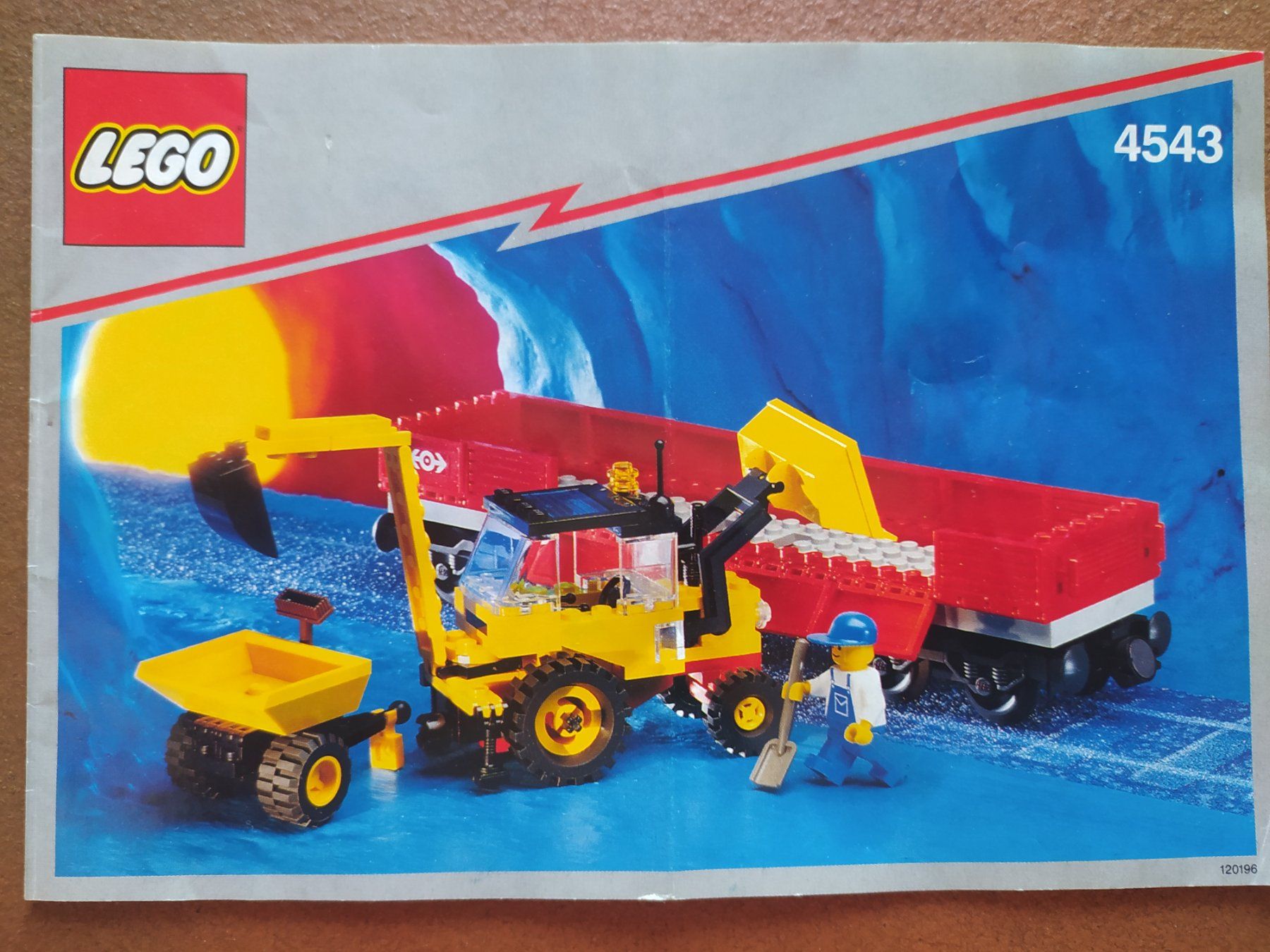 Lego Giocattoli: 4543 Railroad Tractor Flatbed – Usato da Bremgarten AG venduto da redstar69 2