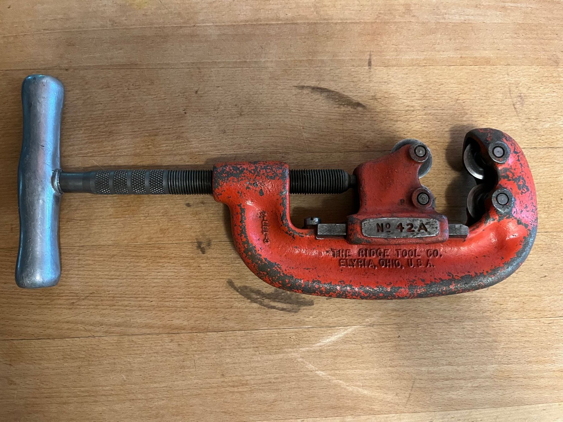 Ridgid Tutti gli attrezzi: Rohrschneider Ridgid 42 A – Usato da Winterthur venduto da bauprofi07