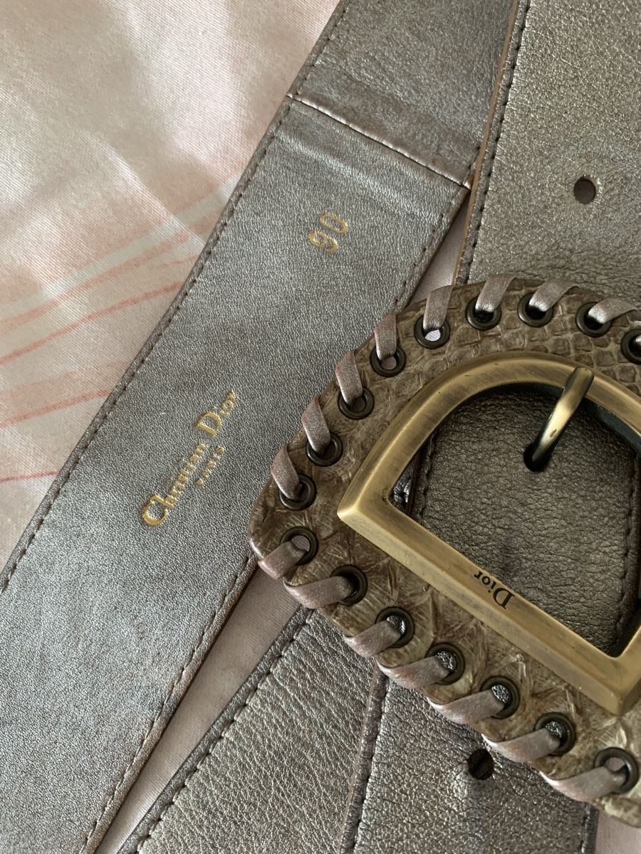 Ceintures: Dior leder gürtel – D'occasion à Zürich par Nikuska32