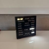 Digitale Uhranzeige (deutsch)