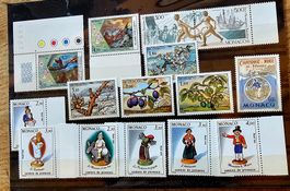 MONACO timbres neufs ** ~1990-92