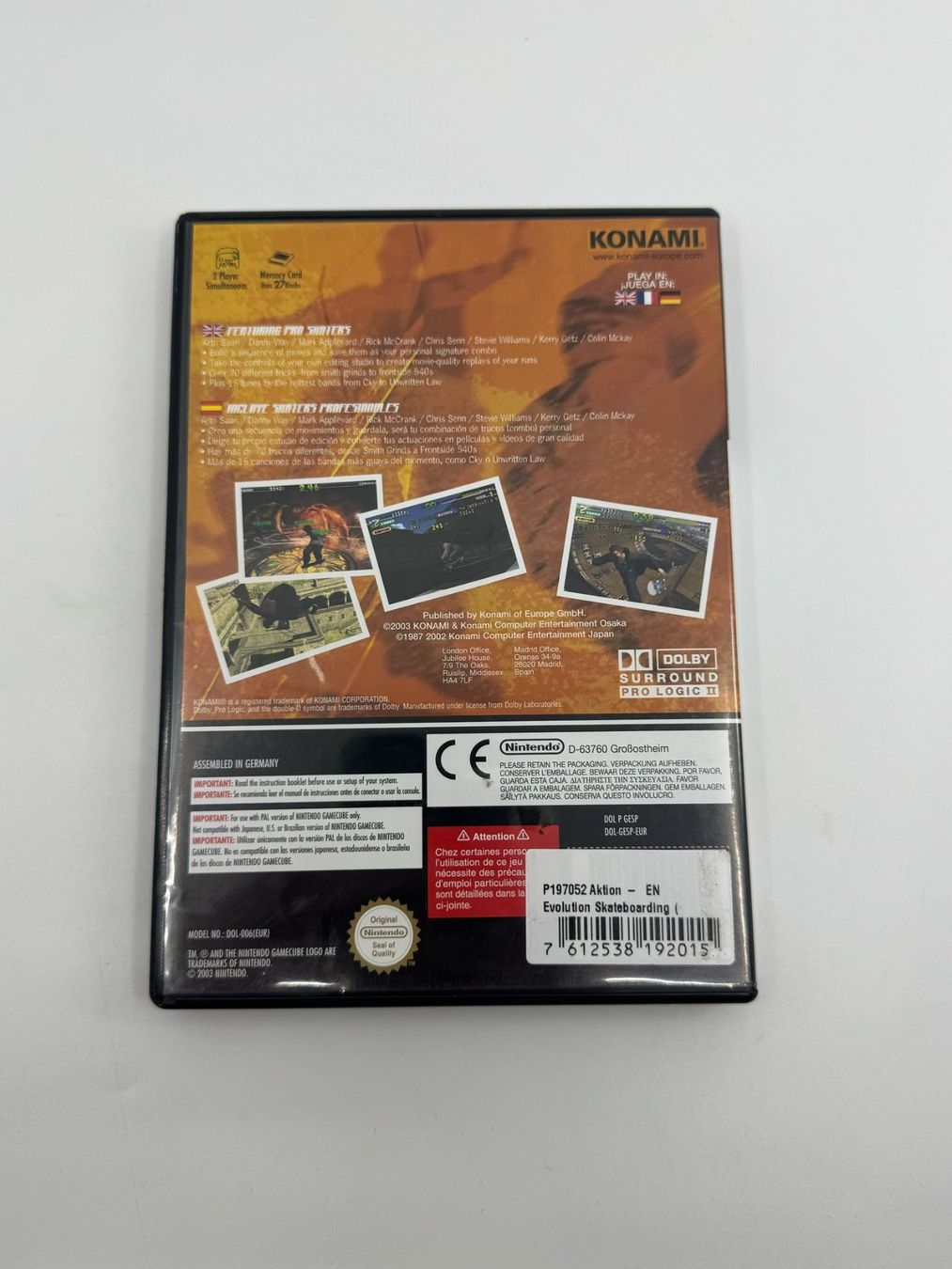 Giochi: Evolution Skateboarding (Gamecube) – Usato da Herisau venduto da Seyashop1 2