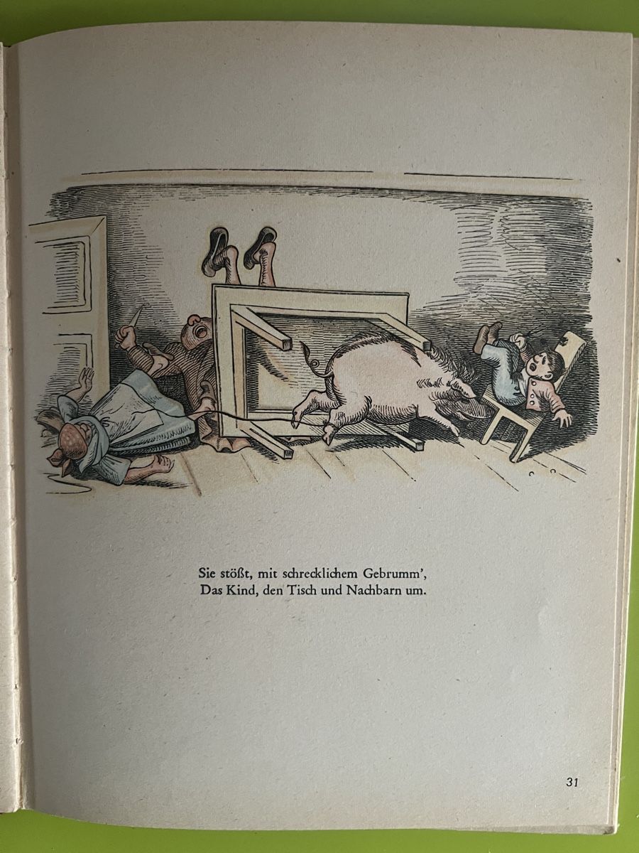 Libri: Wilhelm Busch Band 3 Geschichten 1943 – Usato da Kirchberg BE venduto da wimmler 2