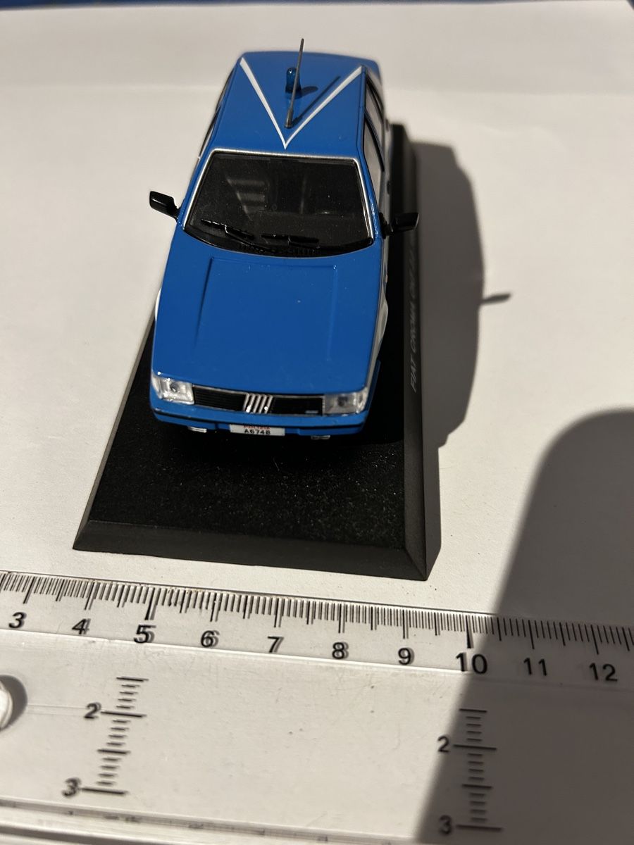 Fiat Modellini d'auto: Fiat Croma CHT 2.0 Polizei 1994 – Usato da Möhlin venduto da USA78 1