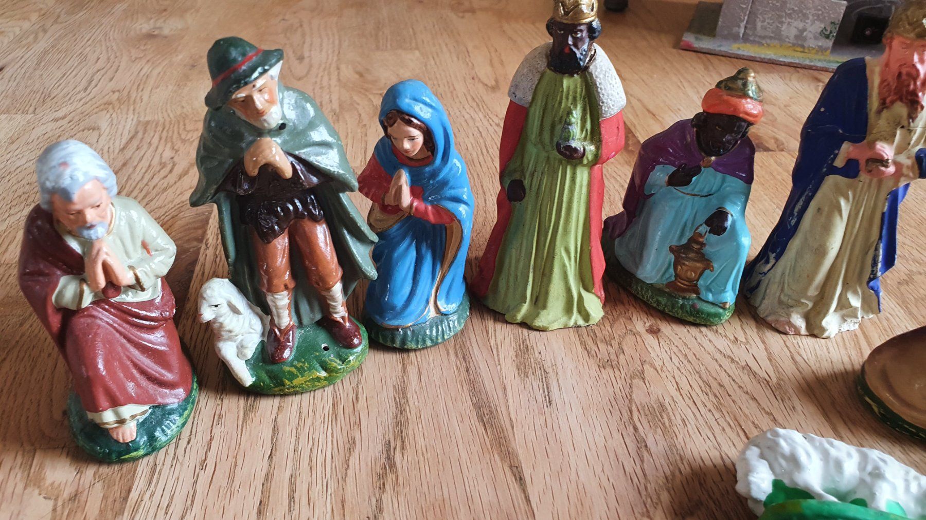 Figuren: Alte Krippenfiguren – Gebraucht aus Flawil von Naphtali 1