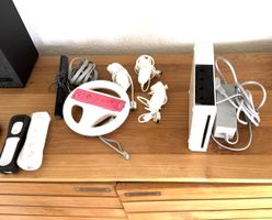 Nintendo Wii Konsole mit Spielen und Zubehör, Top Zustand!