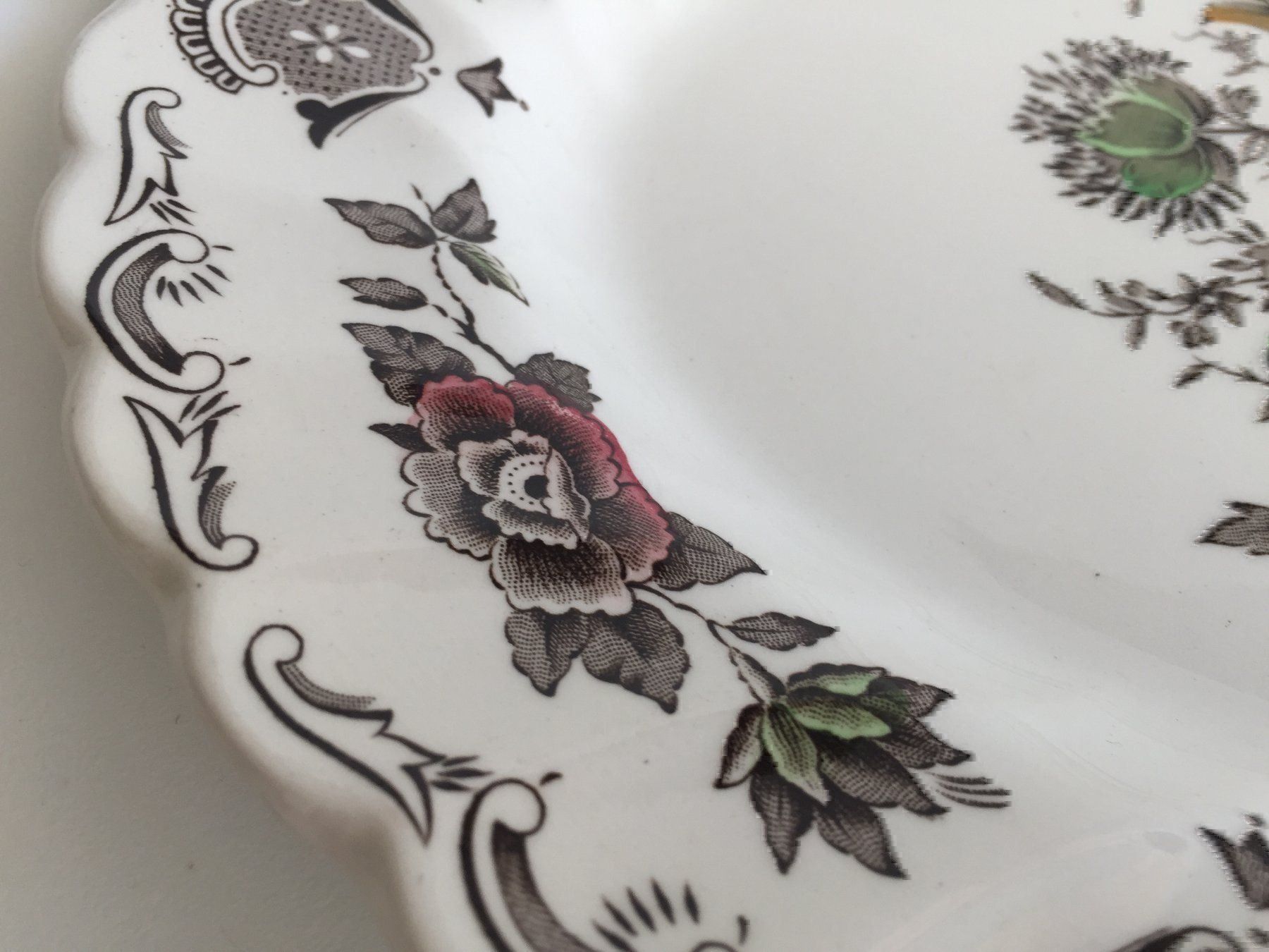 Piatti: Assiette faïence MYOTTS BOUQUET – Usato da Cossonay-ville venduto da Super-Price-Quality 6