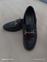 Elegante Graceland Loafers, schwarz, Gr. 39 - Top Zustand!