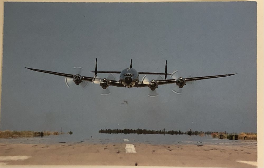 Ansichtskarte der MATS Lockheed Constelation (Gebraucht) in Gossau SG ...