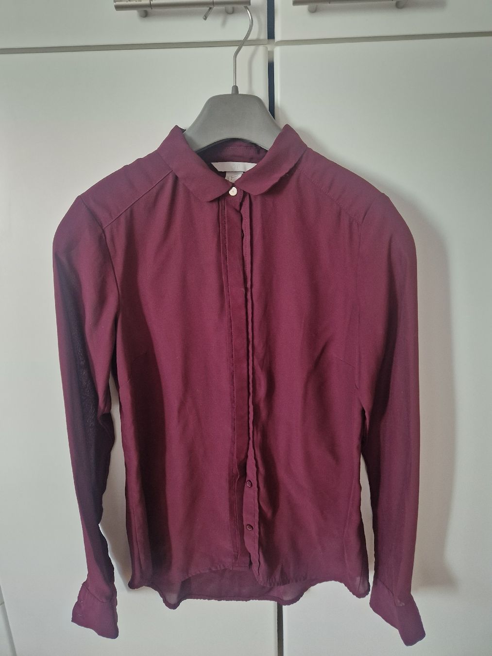 H&M Camicette: Hemd bordeaux H&M Grösse 36 – Usato da Basel venduto da Laura0133