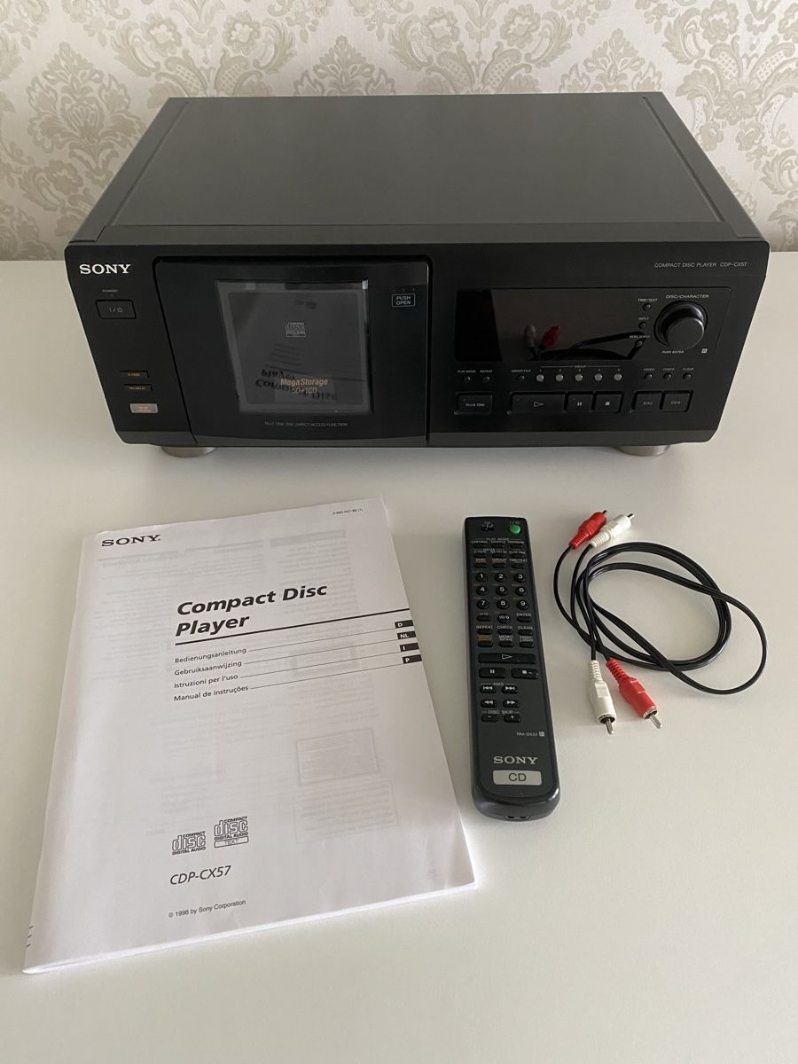 Sony Lettore multimediale & Streamer: Sony CDP-CX57  50+1 CD-Wechsler – Usato da Läufelfingen venduto da AppleVollgas 2