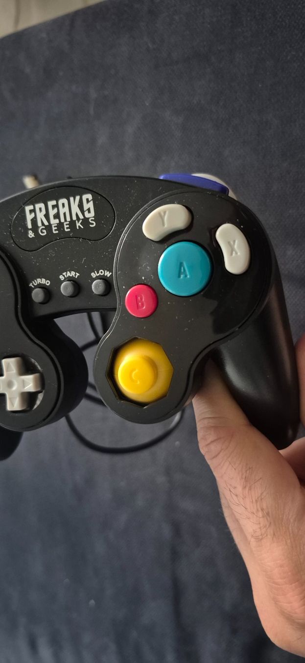 Controller: MANETTE CONTROLLER GAMECUBE FREAKS AND GEEKS RETRO GAMING – Usato da Grand-Lancy venduto da luc111 8