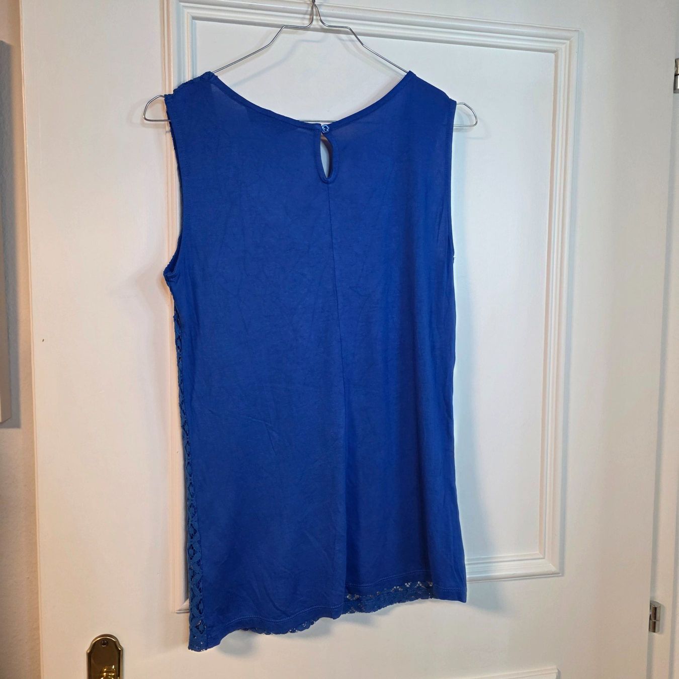 Dorothy Perkins Camicette: Dorothy Perkins Spitzenbluse Blau Gr. M – Usato da Wald ZH venduto da CapLux 3