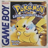 pokemon version jaune pikachu en boite complet FR 