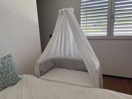 babybay® Original Beistellbett inkl. Matratze & Himmel